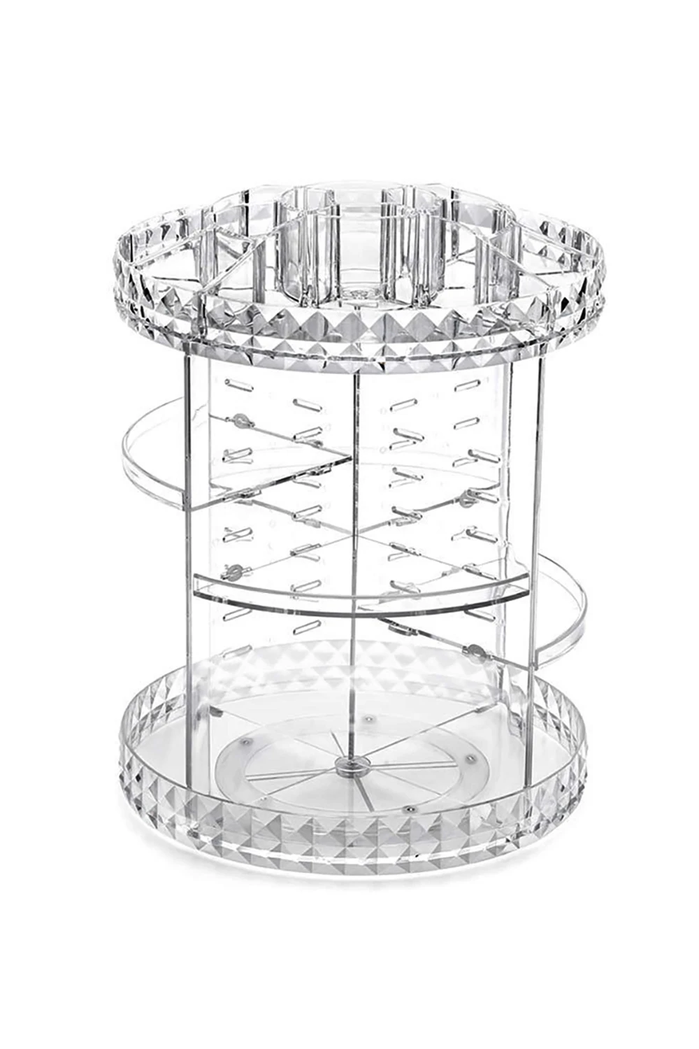 【Sheonly】Transparent Acrylic Rotating Multifunctional Makeup Organizer: uk Stock, 4 Days Free Delivery, & No Order Amount limit
