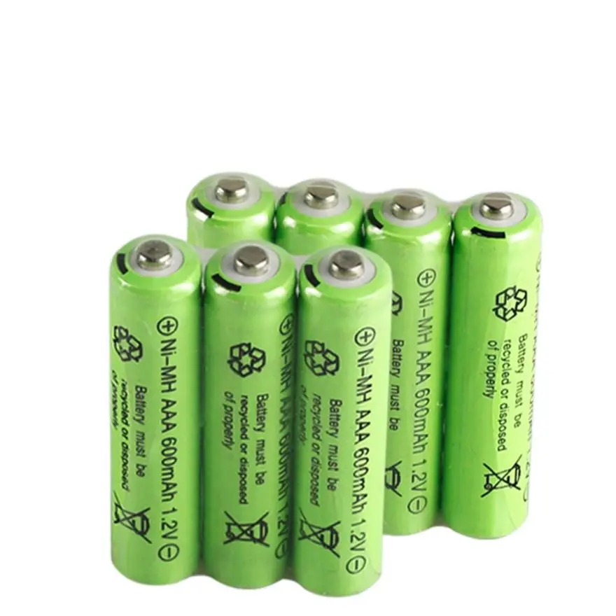 Piles Rechargeables AAA - Lot de 8 Piles