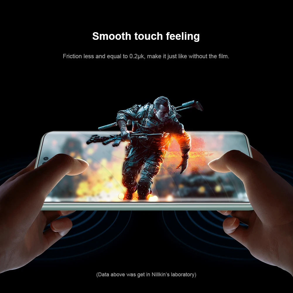 For Huawei Mate 60 Pro Nillkin Impact Resistant Soft Curved Film 2PCS Full Glued Screen Protector For Huawei Mate 60 Pro + Film