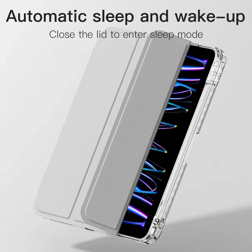 Slim Protective Tablet Case with Pencil Holder and Cover - Enhanced Durability and Style