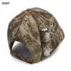 KOEP New Camo Baseball Cap Fishing Caps Men Outdoor Hunting Camouflage Jungle Hat 3D Deer Embroidery 6