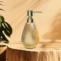 Hand Soap Dispenser Bathroom Liquid Container Sturdy Leakproof Empty 380ml Home Decor for Hotel Laundry Bathroom Countertop 2