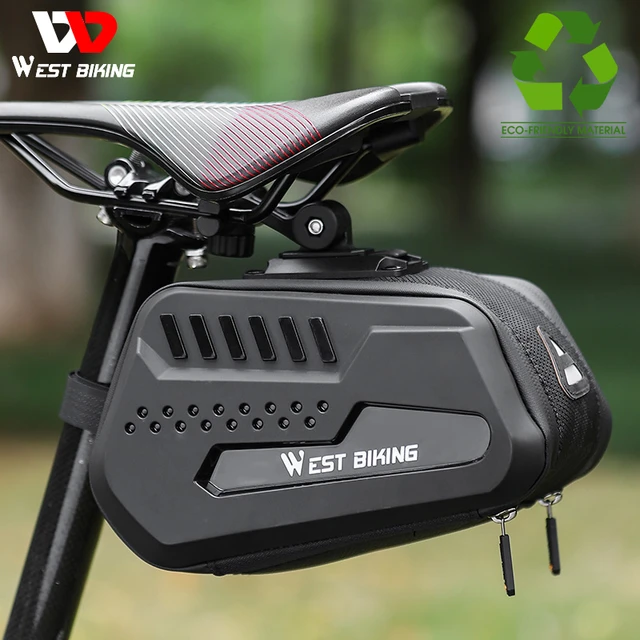 West Biking-bolsa Impermeable Para Sillín De Bicicleta, Funda Rígida Doble,  De Liberación Rápida, Para Herramientas De Ciclismo De 1,8-2,7l - Bolsas  Para Bicicleta - AliExpress