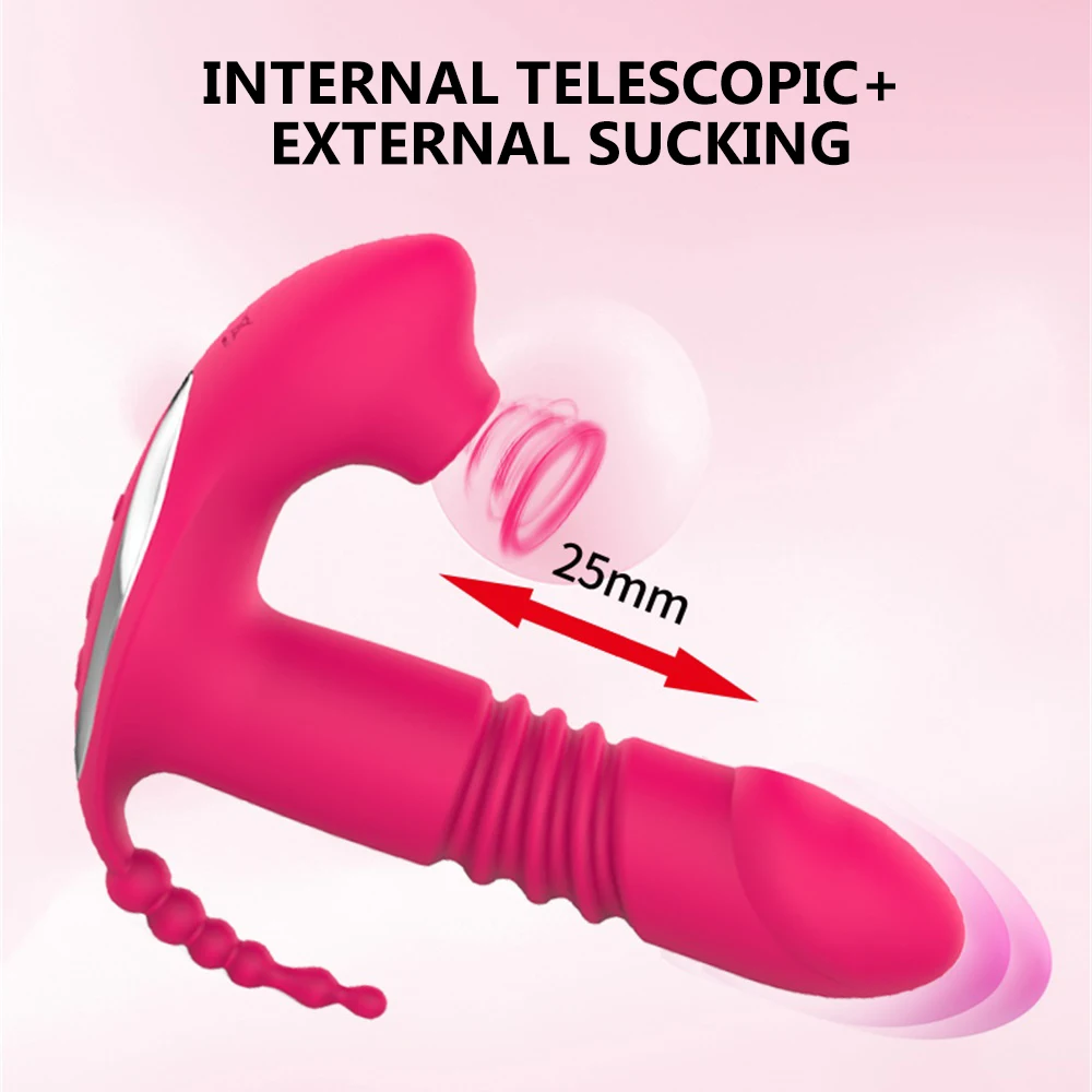 Sucking Silicone Vibrators 12 Speed Telescopic Vibrating Oral Sex Sucker Clitoris Stimulator Sex To_voghion.com