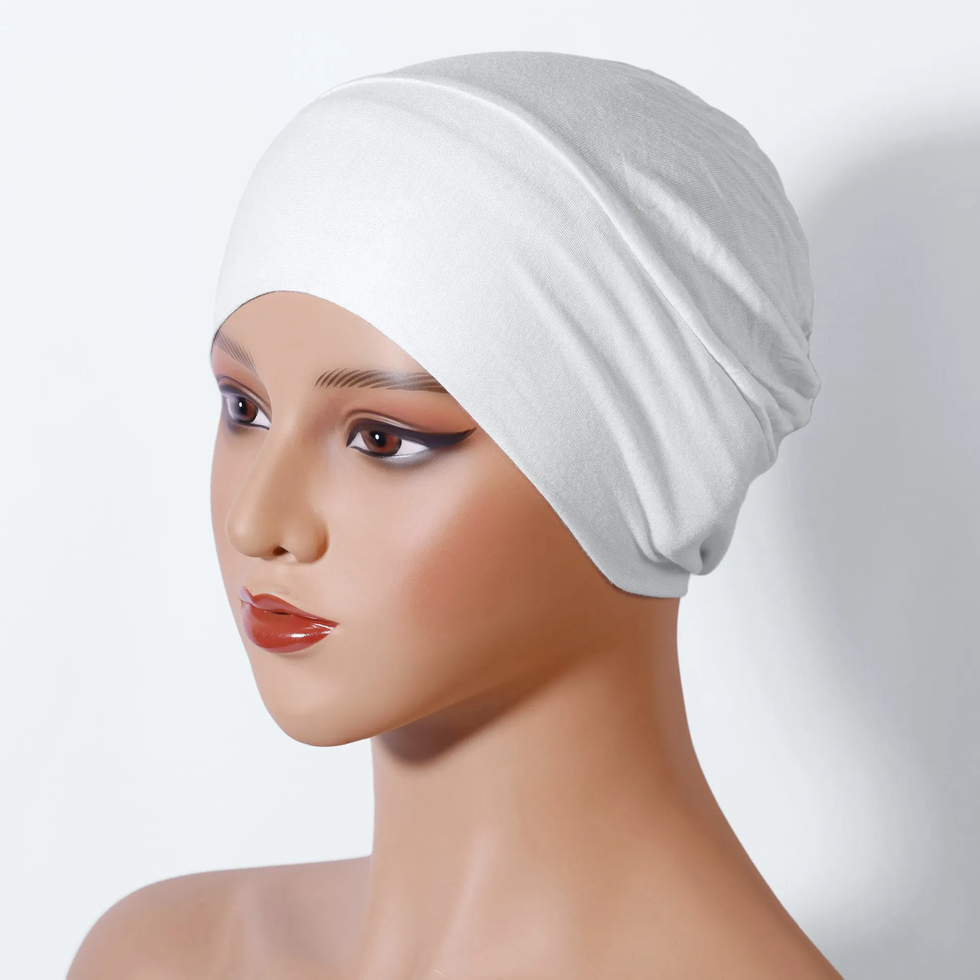 Women's Hijabs Sport Modal Islamic Undercap Abaya Jersey Turbans Turban Instant Head Wrap Women Cap muslim headwear