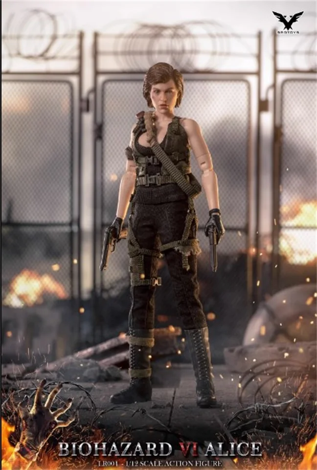 BROTOYS LR003 LR004 1/12 Female Soldier Alice High Quality Model