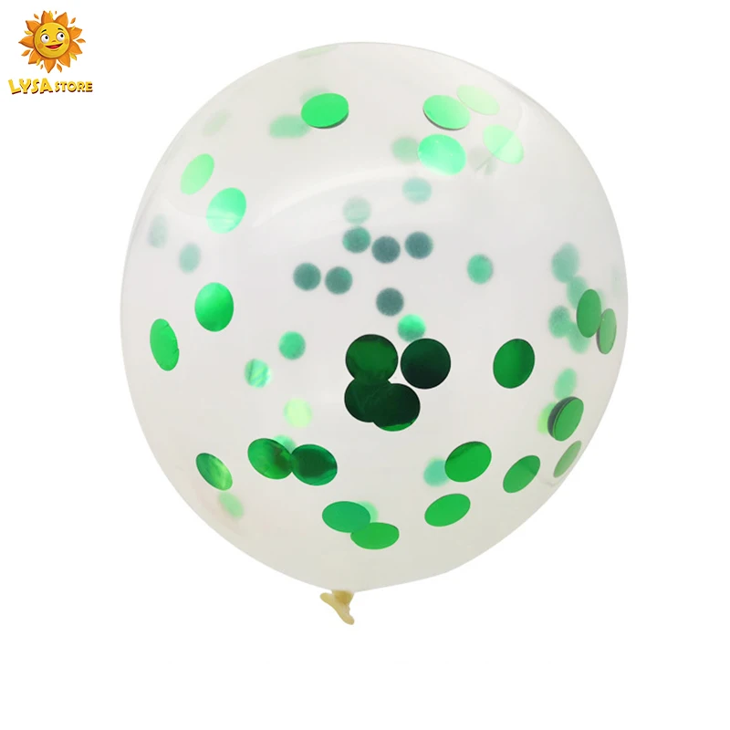 thumbnail image 1 of Globo mágico de 12 pulgadas para decoración de fiestas, bodas, festivales, globos de látex con lentejuelas de papel dorado y plateado, diseño de ceremonia de apertura, globo brillante, 1 of 5