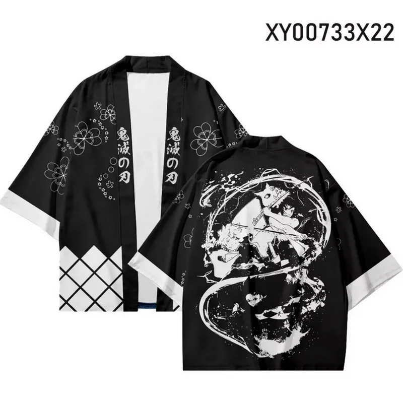 Daki Gyuutarou Akaza 3D Printing Japanese Kimono Haori