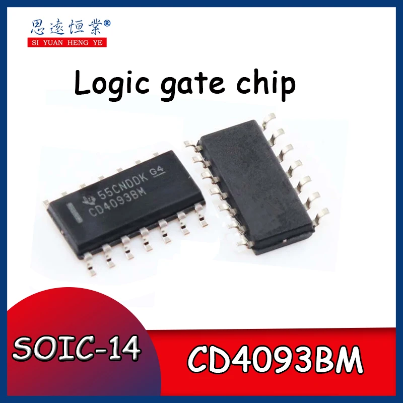 

10PCS/LOTE CD4093BM CD4093BM96 CD4093 SOP14 New Original IC Amplifier Chip Good Quality Chipset SOIC-14