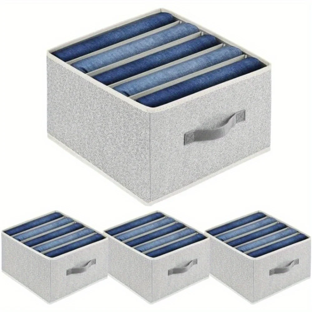 

Органайзер для одежды и ящиков, органайзер для хранения одежды 2/4, складные коробки для хранения полок, тканевые разделители для ящиков для одежды