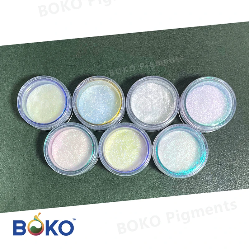 BOKO 1g Aurora Chameleon Powder Nail Chrome Mirror Rubbing Dust Pigment