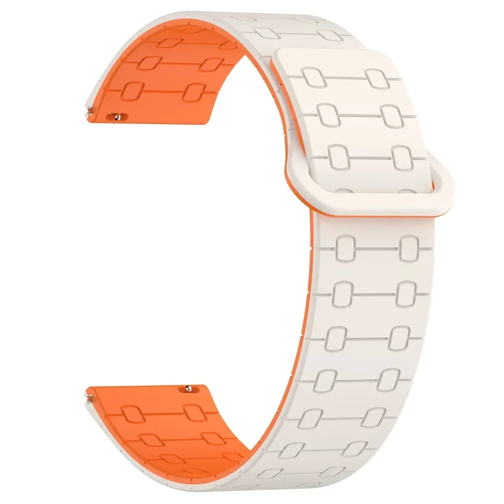 Magnetic Silicone Sport Watch Strap - 22mm