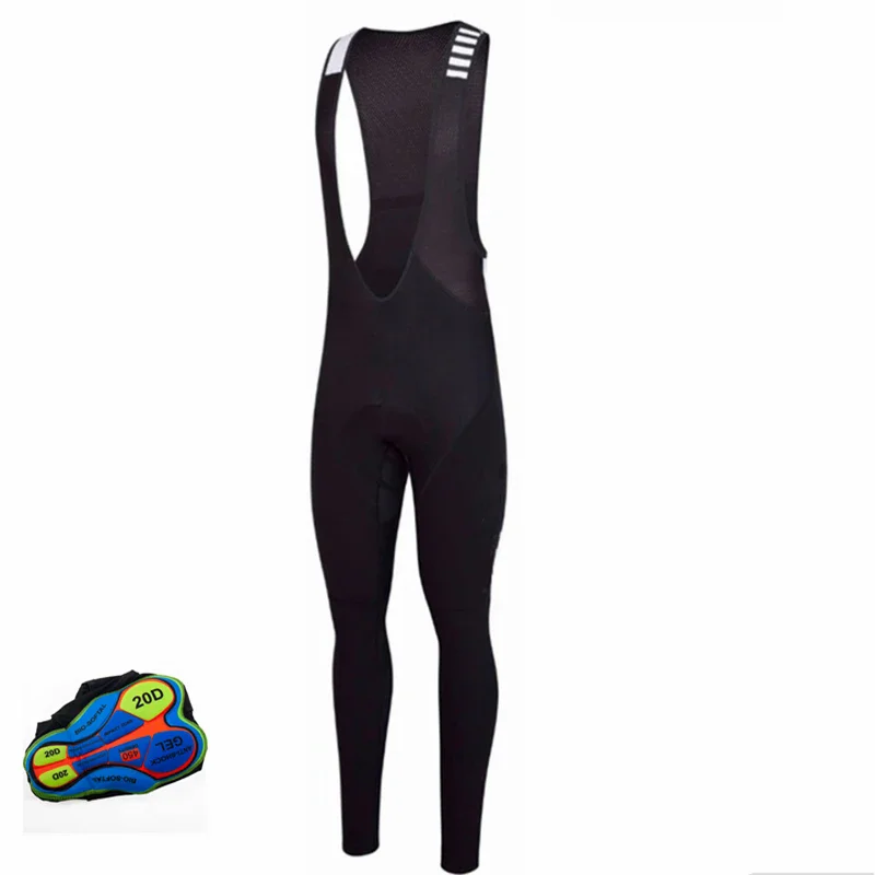 Men's Cycling Pants 20d Gel Pad Bike Trousers Long Cycling Wear Tights Riding Men Bib