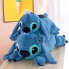 45/60/80cm Big Size Kawaii Disney Lilo And Stitch Stuffed Animals Big Plush Toy Pillow Anime Doll Cute Children Birthday Gifts 3