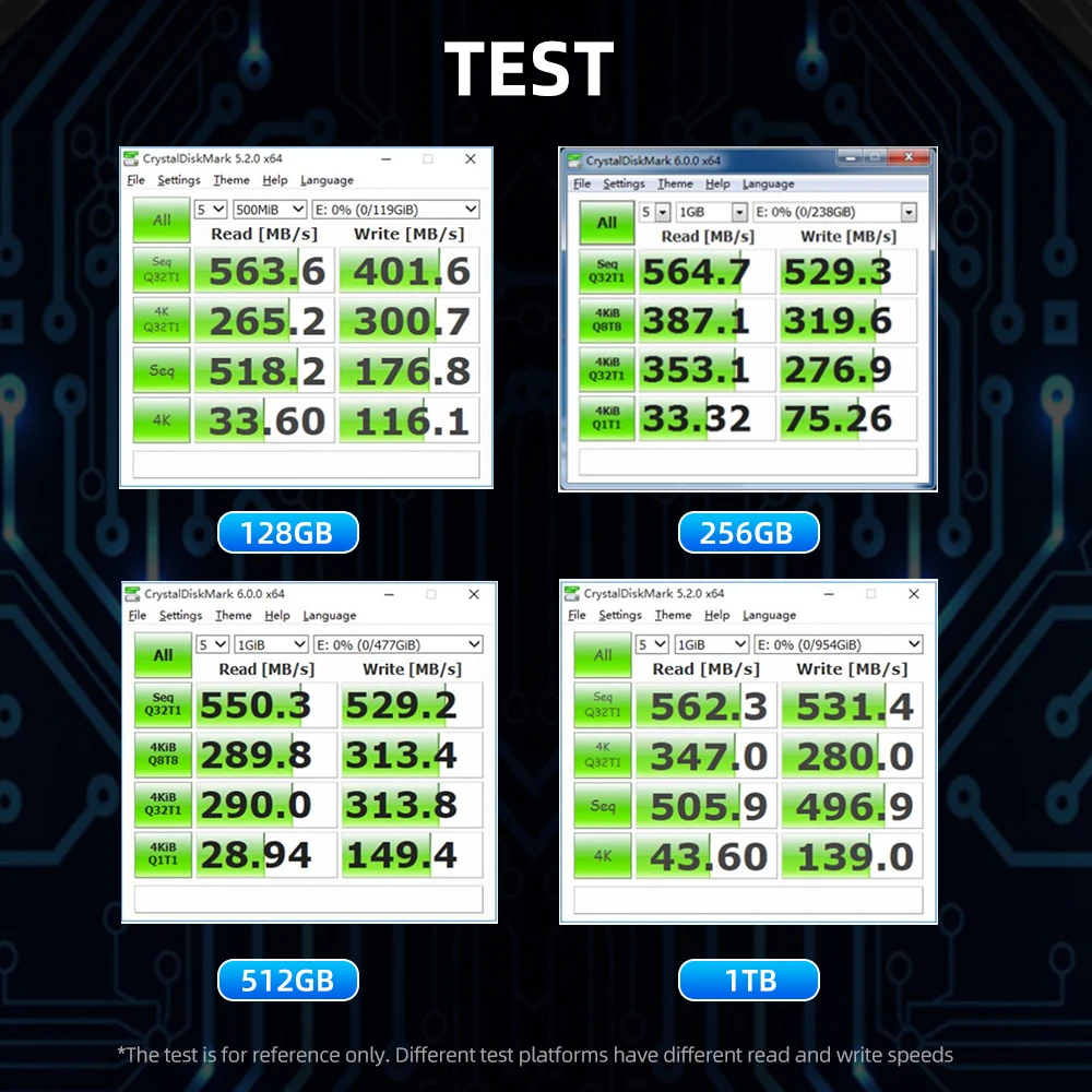 Gudga-ngff Disco Rígido Interno de Estado Sólido Ssd 2242 Sata 128gb 256gb 512gb 1tb Ssd M.2 Laptop Desktop pc Acer ec 47 Tablet - Imagem 3