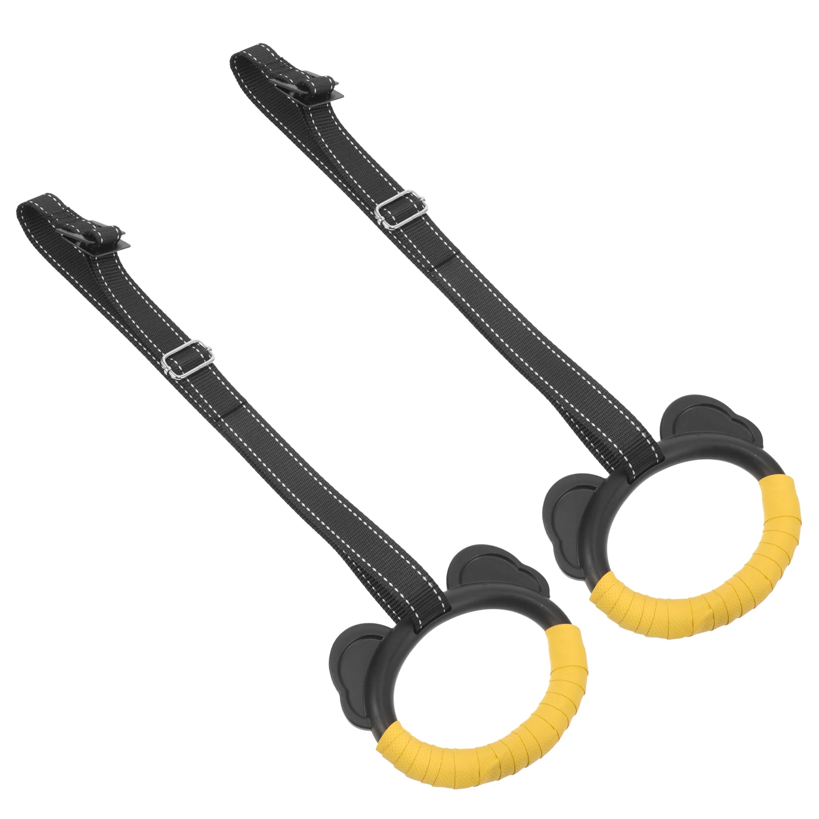 Sports Ring Trainer Nylon Gymnastics Rings Ceiling Mount Exercise Equipment for Kids