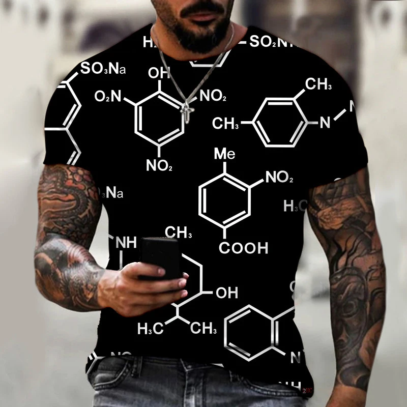 3D Print Short Sleeve T Shirt Streetwear Fashion Tops