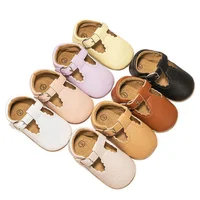 New Baby Shoes Leather Baby Boy Girl Shoes Rubber Sole Anti-slip Multicolor Toddler First Walkers Newborn Crib Toddler Shoes 1
