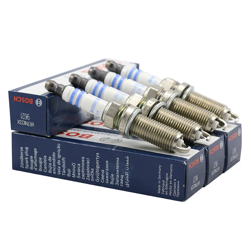 ︎❁⃘nico33 おまとめ3点セット︎❁⃘ BOSCH 1/4/6 pcs VR7NII33X Dual Iridium Spark Plug Fits for