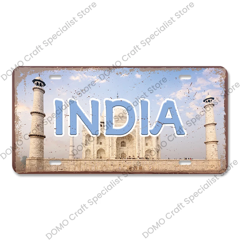 Eureya USA Route66 Boîte De Plaque D'mmatrculaton Plaque En Métal