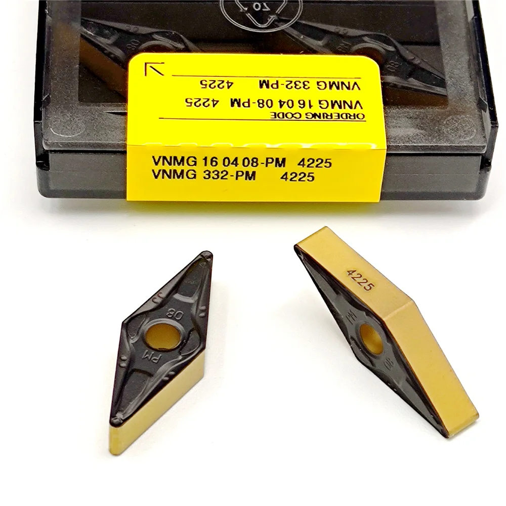 VNMG160404 VNMG160408 PM 4225 Carbide Inserts Can Be Indexed Internal Turning Tools CNC Lathe VNMG 160404 160408 Turning Cutter