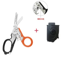 Combination Tactical Scissors Multifunctional Tactical Pliers Folding Scissors Outdoor Survival Tools Small First Aid Scissors 1
