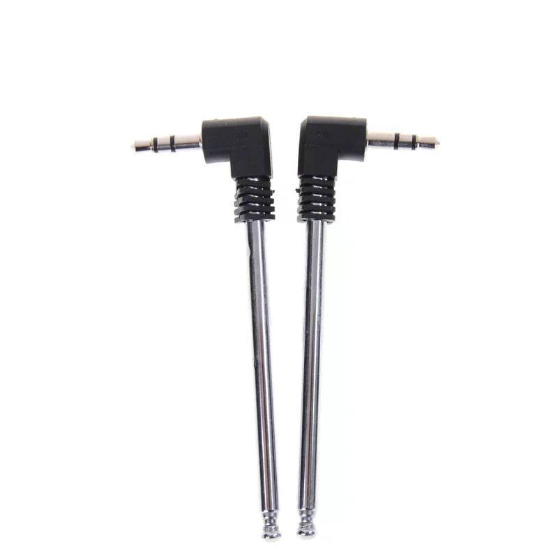 라디오 소형 스피커 모바일 휴대폰용 1개 3.5mm 커넥터 FM 라디오 안테나