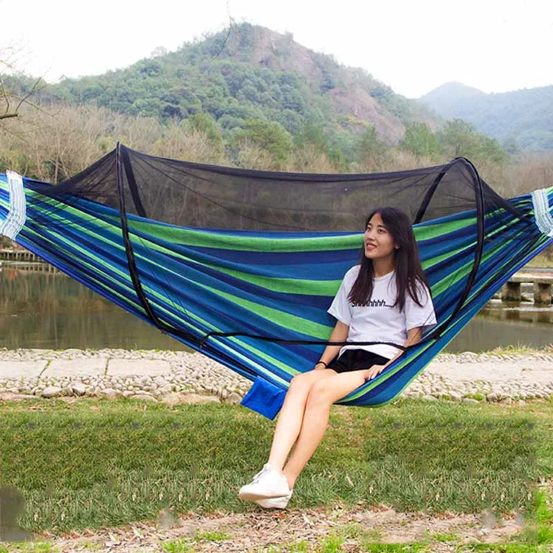 Hanging Canopies Lounge Hammock Swing Hunting Tents Touristic Anti Mosquito Hammock Patio Portable Silla Colgante Camp Supplies