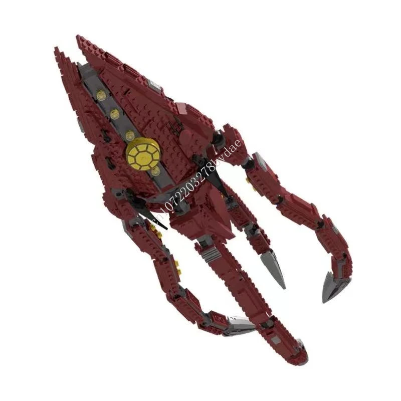

792PCS MOC Space Movie Series Building Blocks Assault Ship Battleship Model Bricks DIY Creative Collection Toys Christmas Gifts