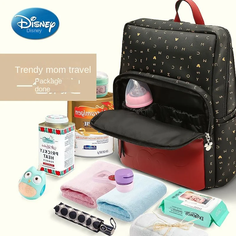 Disney Diaper Bag for Women Girl Mommy Cute Catone Minnie Mouse Backpack  Large Capacity Durable Waterproof Luxury Designer - AliExpress