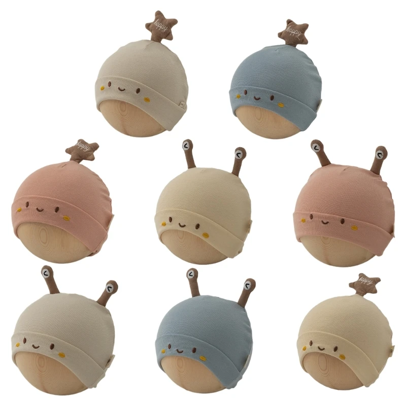 

Кепка-капюшон, дышащая весенняя шапка для маленьких детей, новорожденных мальчиков и девочек 0-6 месяцев