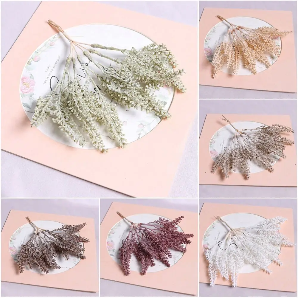 

1Pcs Xmas Tree Decoration Simulation Leaves Flowers Wreaths DIY Fake Plants Multicolor Artificial Pine Leaves Christmas Decor