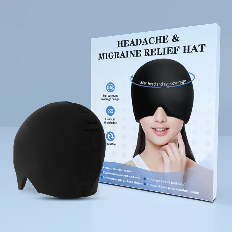 Gel Hot Cold Therapy Headache Migraine Relief Cap For Chemo,Sinus,Neck