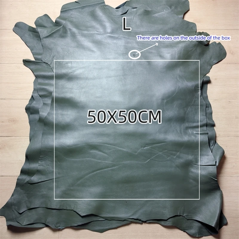 녹색 양가죽, 최상층 가죽, 진짜 가죽 원단, 수제 DIY, 가죽 의류, 가죽 스커트, 전체 양가죽, 0.7mm, 0.8mm