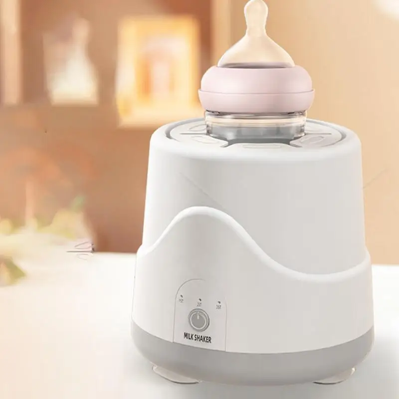 Baby Milk Shaker Food Grade Baby Electric Constant Temperature Milk Shaker Rechargeable Non-slip Bottle