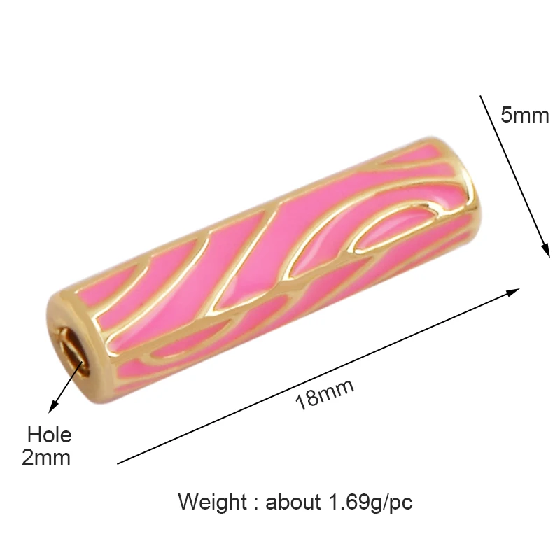 200 Perline Distanziali Curve In Ottone – Tubi Lunghi Per Gioielli Fai Da Te – Oro E Bianco K – Senza Piombo E Nichel – Per Collane, Bracciali, Orecchini