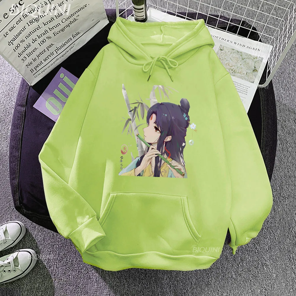 

Fox Spirit Matchmaker Classical Beauty Painting Sweatshirts Woman Hoodies Harajuku Pullovers Fashion Kawaii Long Sleeve Y2k Tops