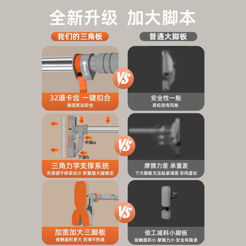 가정용 실내 운동기구 수평봉 어린이 스포츠 가족용 풀업바 (링 도어에 구멍을 뚫지 않아도 됨)