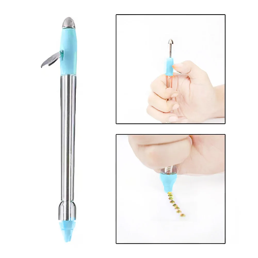 Diamond Painting Pen New Bling It On Embellishment Embroidery Accessory Handemade 12 Colors Round Crystals Hairband Decorations