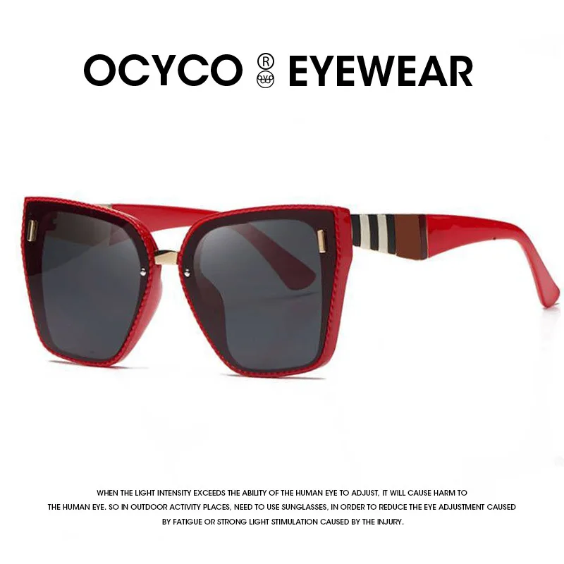 

OCYCO Luxury Square Sunglasses Men Vintage Punk Sun Glasses Women Shades Oculos Feminino De Sol UV400 Eyewear 289