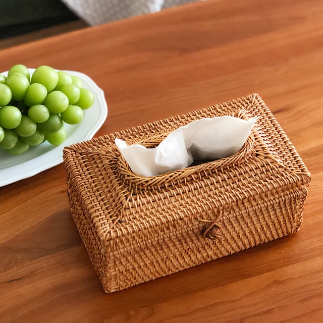 Product Review: The Customizable Rattan Tissue Box