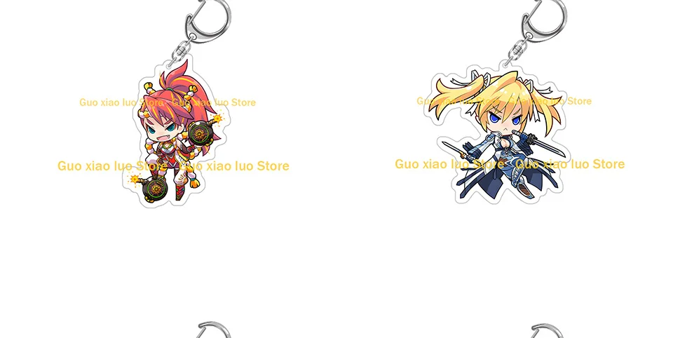 Taimanin GOGO Oma Shinobu Tanaka Ine Hosokawa Tamako Li Wutao Esmeralda Mizuki Yukikaze Chibi Anime Acryc Key Drinking Bag Anhänger – Detail 7