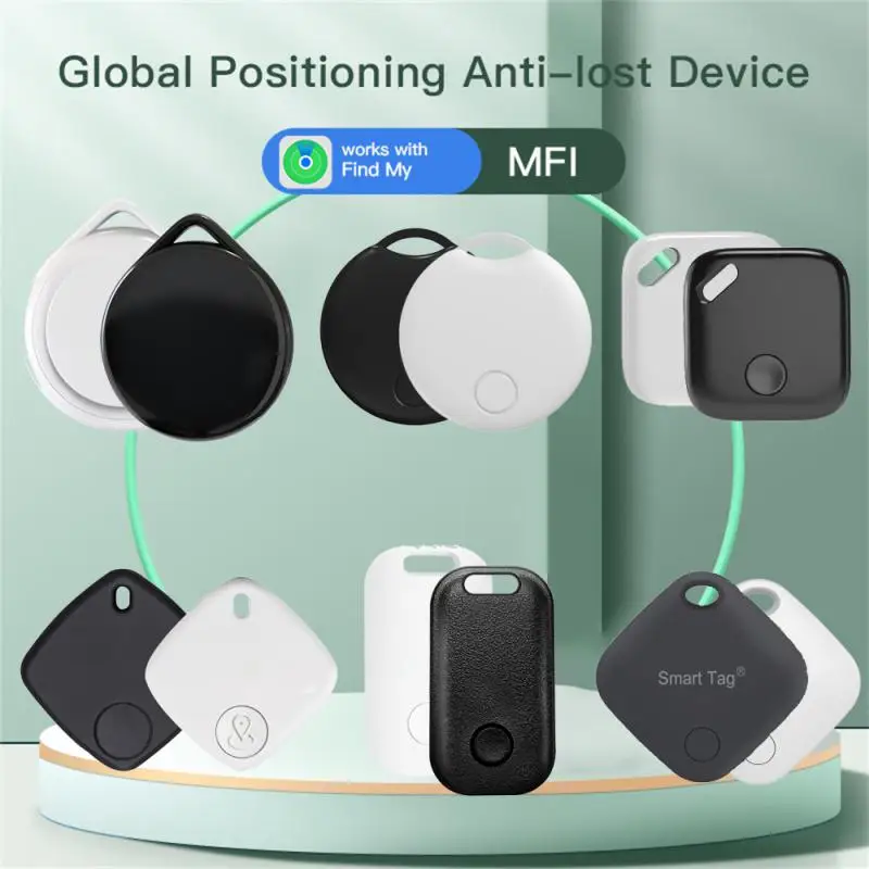 

Умный Bluetooth-трекер для сигнализации работает с приложением «найти мое приложение», устройство защиты от потери для IOS, сменный локатор местоположения, мини-трекер ключей MFI