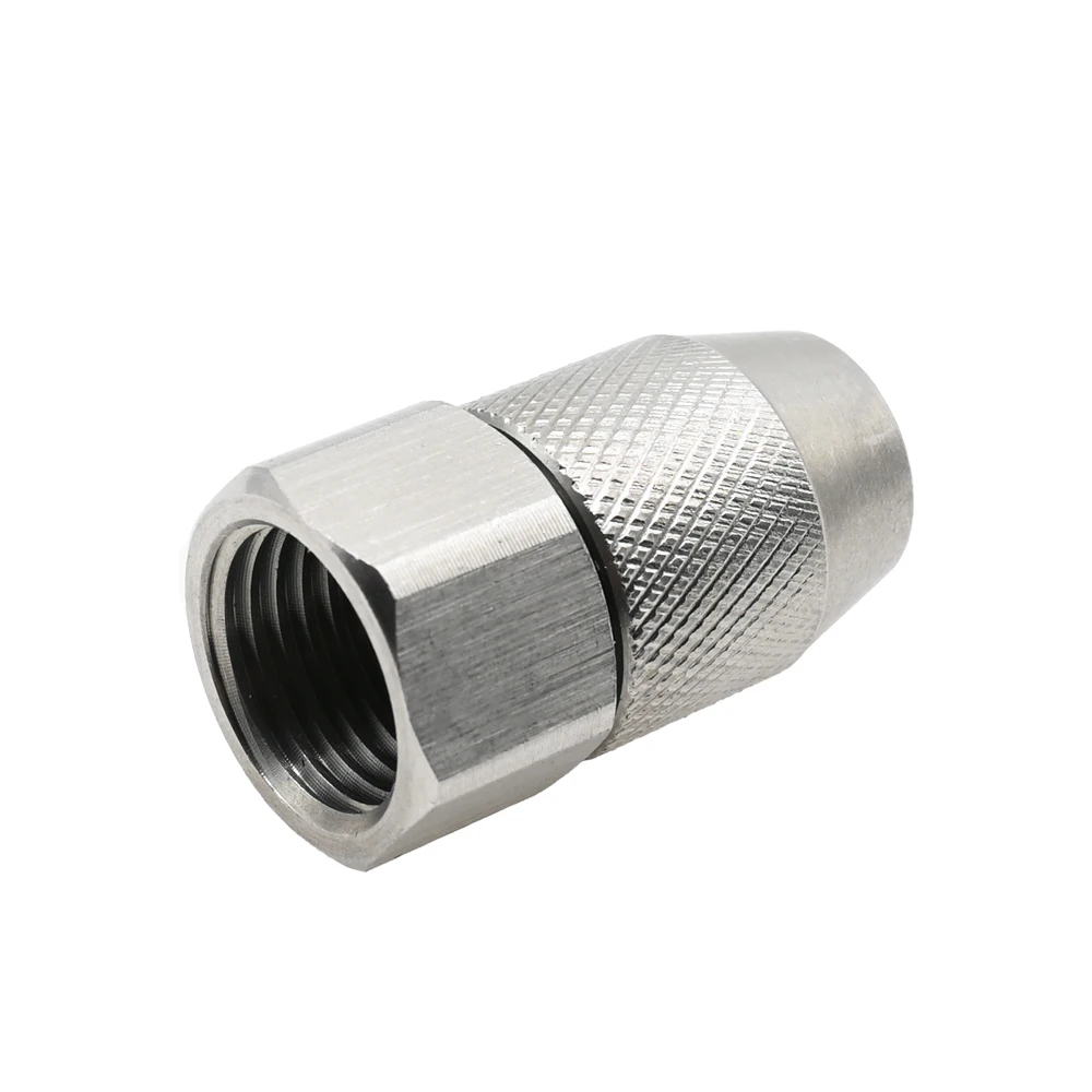 1/4" BSP Male Spray Nozzle Adjustable 304 Stainless Steel Misting Sprinkler for Washing Cleaning Industrial Use
