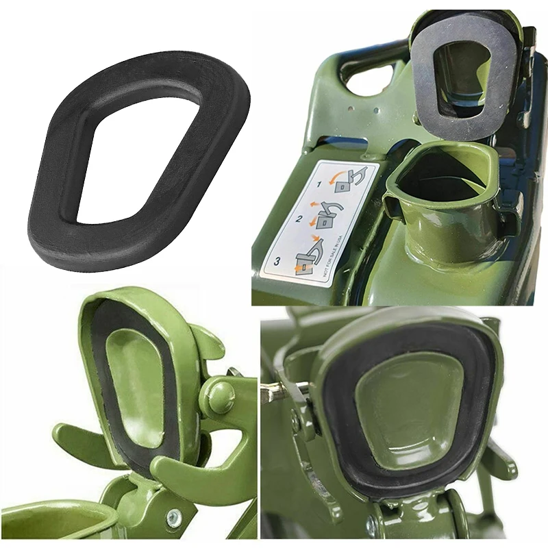 2pcs 5/10/20 Litre Jerry Cans Petrol Canister Metal Rubber Seal Ring Pouring Spout Flexible Nozzle Petrol Fuel Sealing Gasket