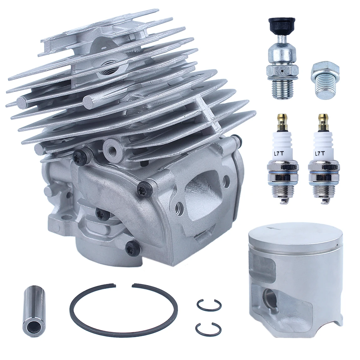 46mm Cylinder Piston Kit for Husqvarna 555 556 560 560XP 560XPG 562 562XP 562XPG Chainsaw 575355805 575355802 5