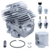 46mm Cylinder Piston Kit for Husqvarna 555 556 560 560XP 560XPG 562 562XP 562XPG Chainsaw 575355805 575355802 5