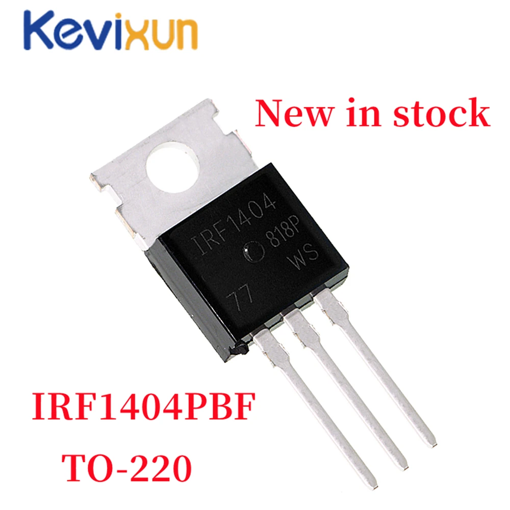 10PCS IRF1404PBF IRF1404 MOSFET N-CH 40V 202A TO-220AB