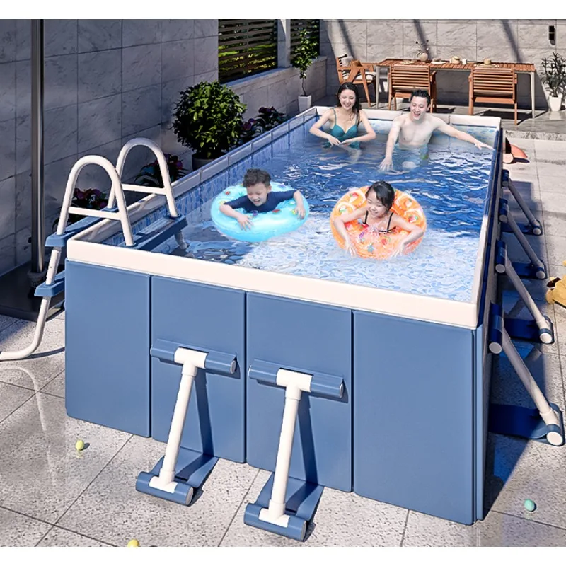 Piscina plegable no inflable para niños y adultos, piscina de juegos de agua grua para el hogar - AliExprs 15 Piscina plegable no inflable para niños y adultos, piscina de juegos de agua grua para el hogar - AliExprs 15