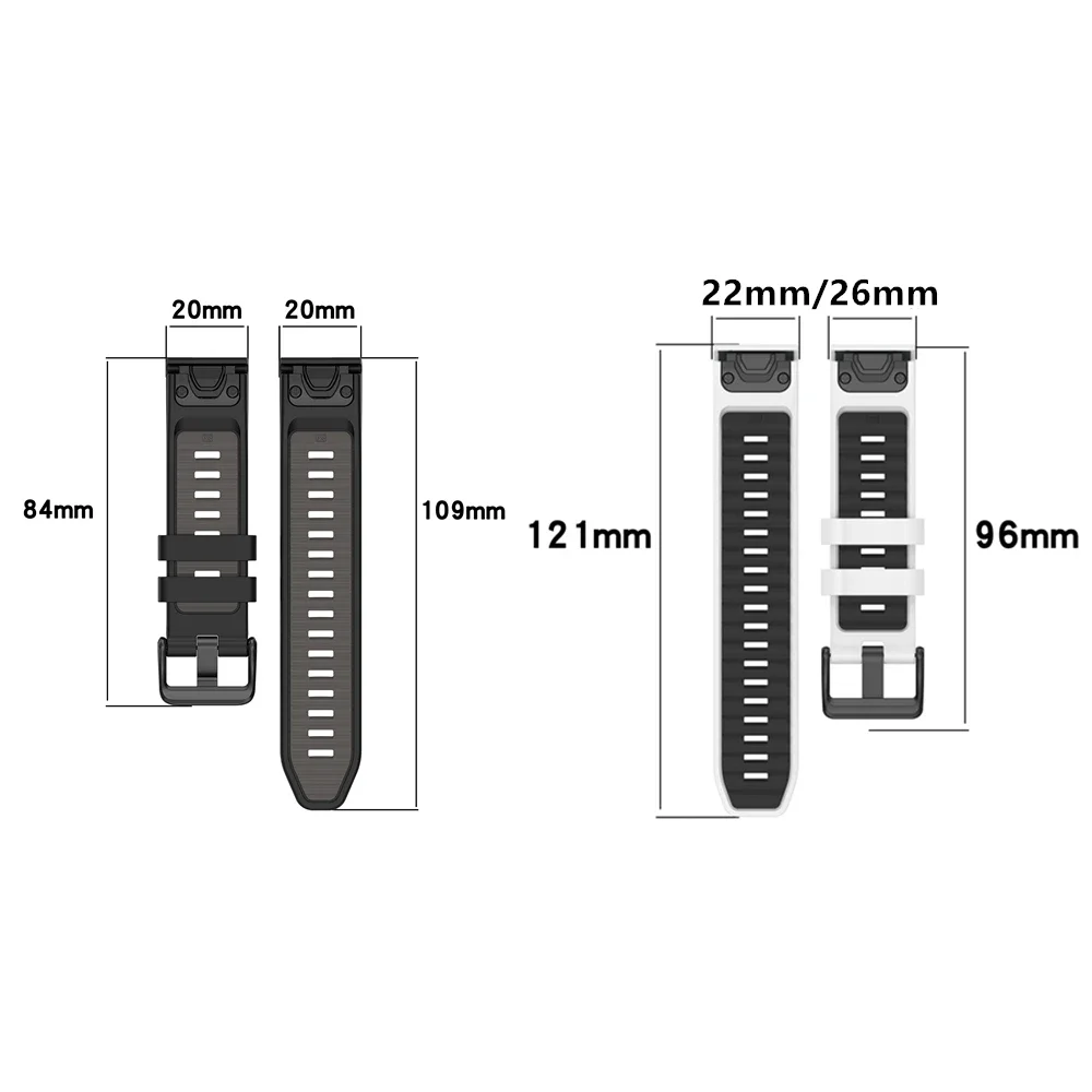 Premium QuickFit Wristband for Garmin Fenix Watch - Durable and Stylish Design